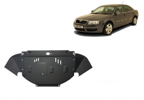 Steel skid plate for Skoda Superb - 1,8  1,9 2,0 TDI