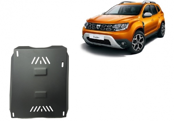 Steel fuel tank skid plate  for Dacia Duster