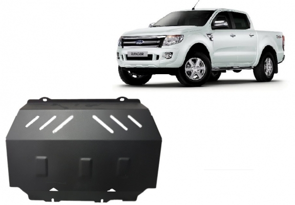 Steel skid plate for Ford Ranger