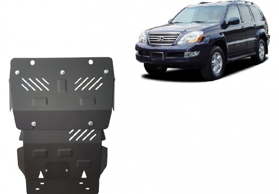 Steel skid plate for Lexus GX