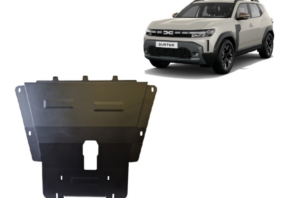 Steel skid plate for Dacia Duster - 4x2 + 4x4