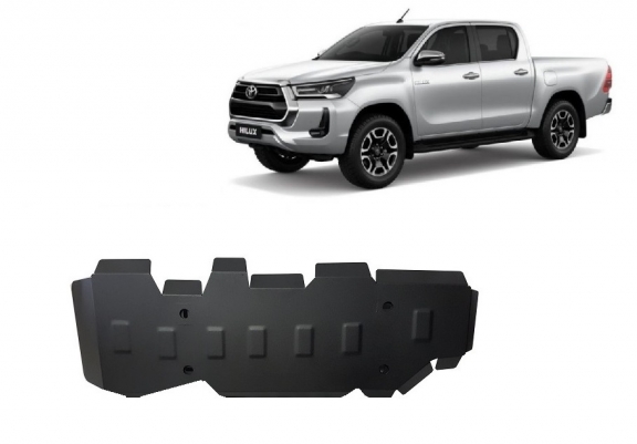 Steel fuel tank skid plate  for Toyota Hilux Invincible