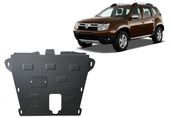 Steel skid plate for Dacia Duster