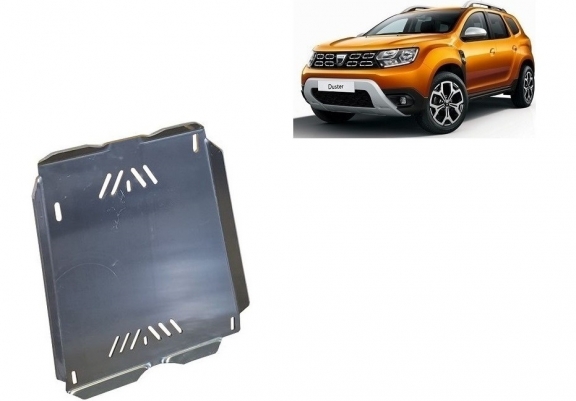 Aluminum fuel tank skid plate  for Dacia Duster