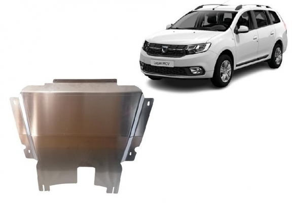 Aluminum skid plate for DACIA LOGAN MCV