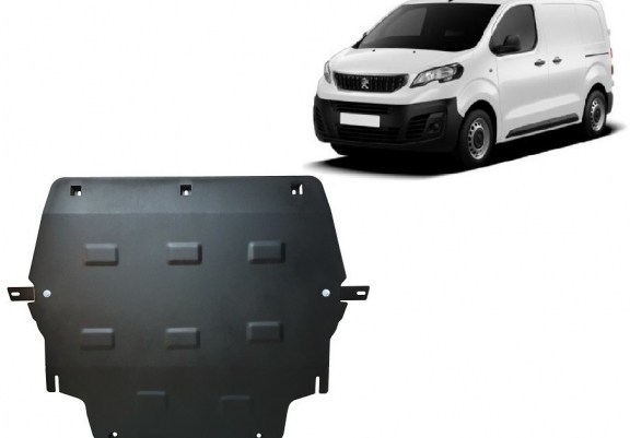 Steel skid plate for Peugeot Traveller