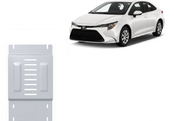 Aluminum catalytic converter plate/cat lock for Toyota Corolla