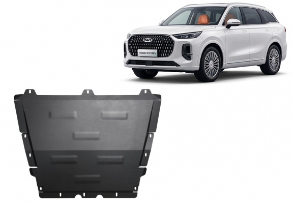 Steel skid plate for Chery Tiggo 9