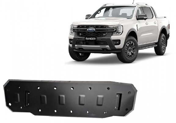 Steel fuel tank skid plate  for Ford Ranger