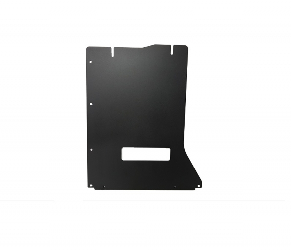 Steel gearbox skid plate for BMW X6 E71