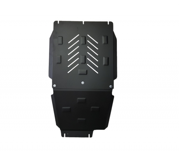 Steel gearbox and differential skid plate for  Kia Sorento