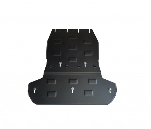 Steel gearbox and differential skid plate for Volkswagen Amarok