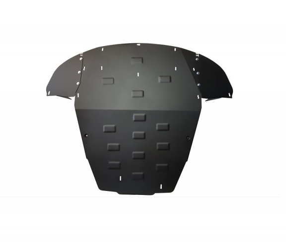 Steel skid plate for Alfa Romeo 159