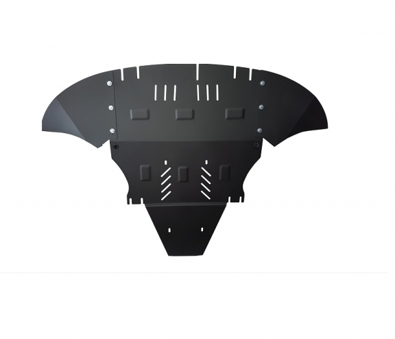 Steel skid plate for Audi A6 Allroad 2 - avec latéraux