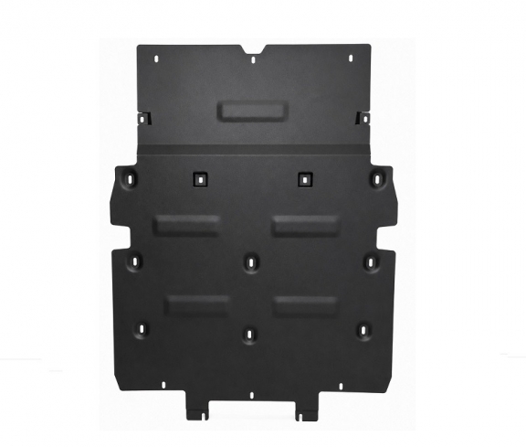 Steel skid plate for Audi A6