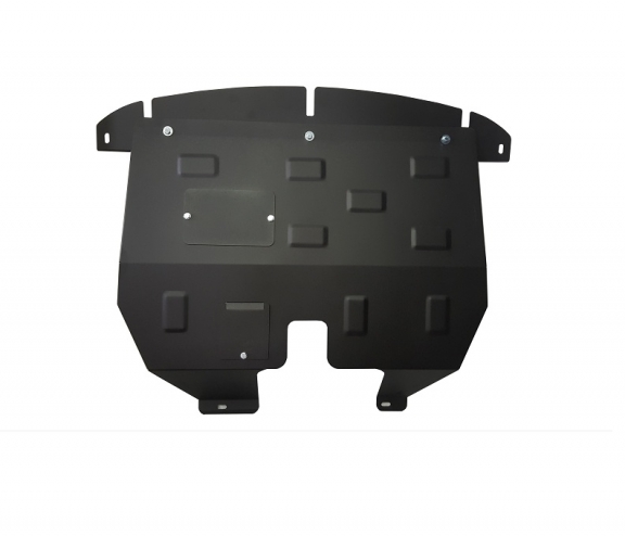 Steel skid plate for the protection of the engine and the gearbox for Fiat Doblo