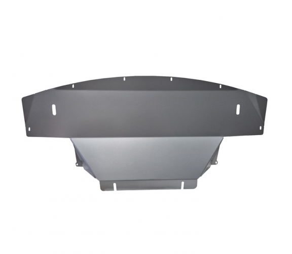 Aluminum skid plate for the protection of the engine and the gearbox for Mercedes Sprinter 907 4x4
