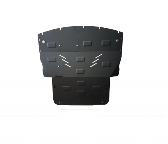 Steel skid plate for Mitsubishi Colt