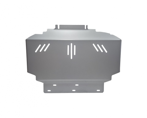 Aluminum skid plate for Nissan Pathfinder