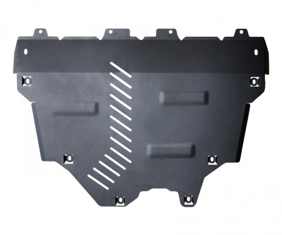 Steel skid plate for KGM Musso EV 