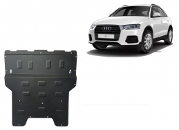 Steel skid plate for Audi Q3