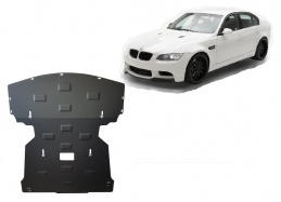 Steel skid plate for BMW Seria 3 E90/91/92