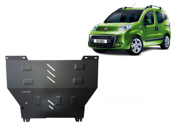 Steel skid plate for Fiat Fiorino