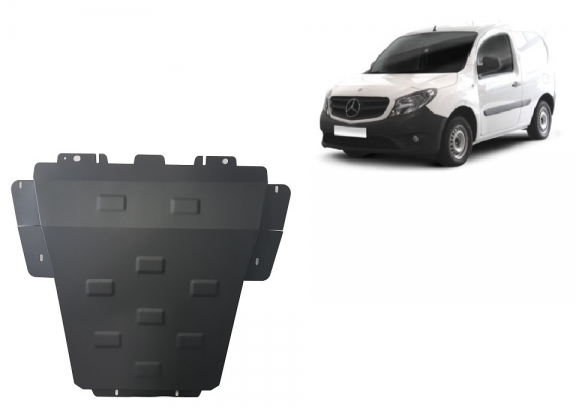 Steel skid plate for Mercedes Citan W415