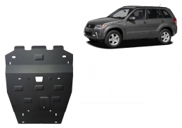 Steel skid plate for Suzuki Grand Vitara 2