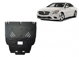 Steel skid plate for Mercedes A-Class W176