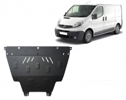 Steel skid plate for Opel Vivaro A 