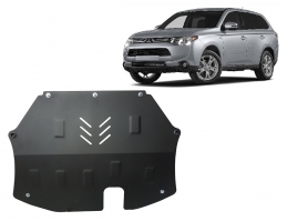 Steel skid plate for Mitsubishi Outlander