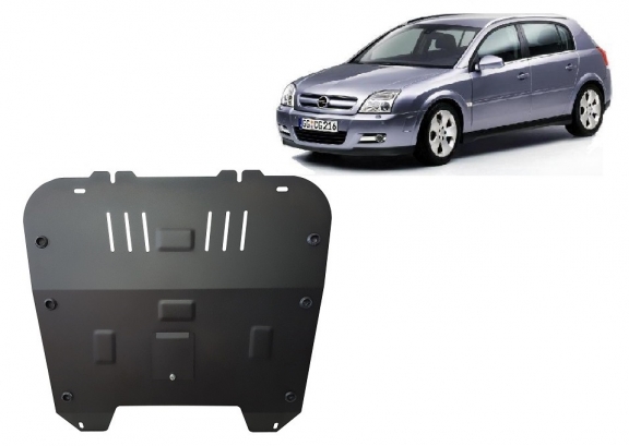 Steel skid plate for Opel Signum