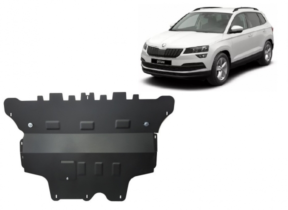 Steel skid plate for Skoda Karoq - automatic gearbox