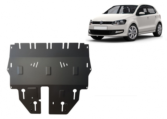 Steel skid plate for Vw Polo (6R) Diesel