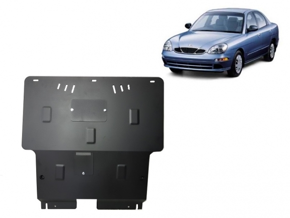 Steel skid plate for Daewoo Nubira