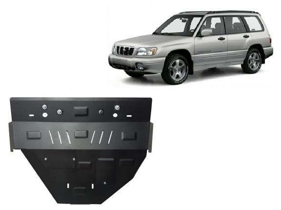 Steel skid plate for Subaru Forester 1