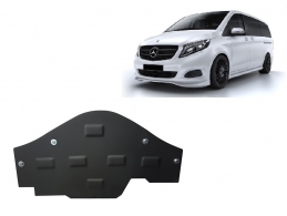 Steel skid plate for the protection of the Stop&Go system Mercedes Viano W447, 4x2, 1.6 D