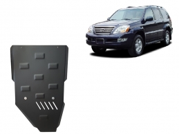 Steel gearbox skid plate for Lexus GX