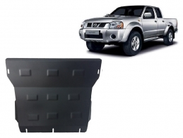 Steel skid plate for the protection of the engine and the radiator for Nissan Pick Up