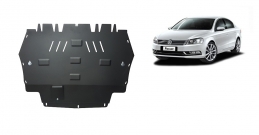 Steel skid plate for VW Passat B7