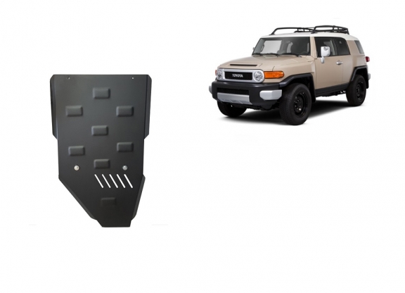 Steel gearbox skid plate for Toyota Fj Cruiser