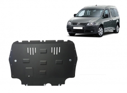 Steel skid plate for VW Caddy