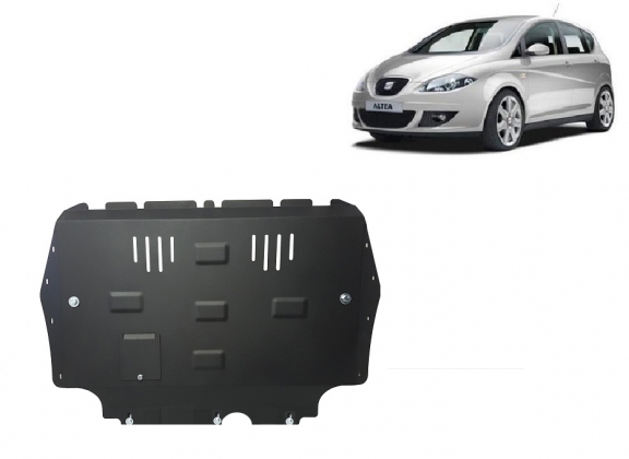 Steel skid plate for Seat Altea