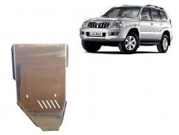 Aluminum gearbox skid plate for Toyota Land Cruiser J120