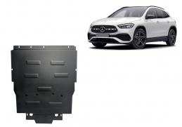 Steel skid plate for Mercedes GLA H247