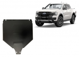 Steel manual gearbox skid plate Ford Ranger