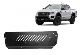 Steel DPF skid plate  for Ford Ranger