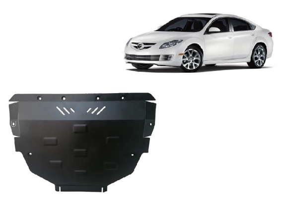 Steel skid plate for Mazda 6