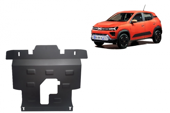 Steel skid plate for Dacia Spring